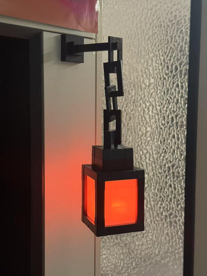Lámpara decorativa de Minecraft