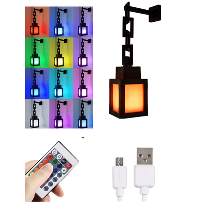 Lámpara decorativa de Minecraft